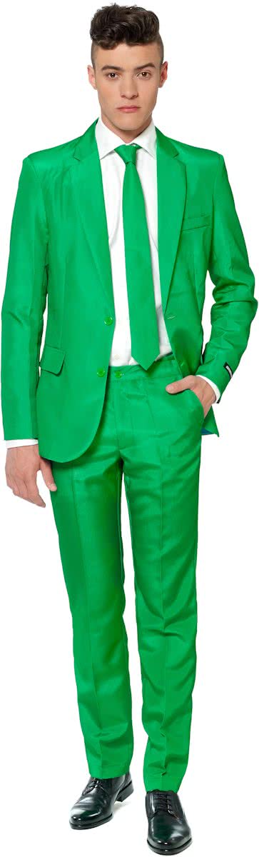 Suitmeister Solid Green- Kostuum - Maat - S