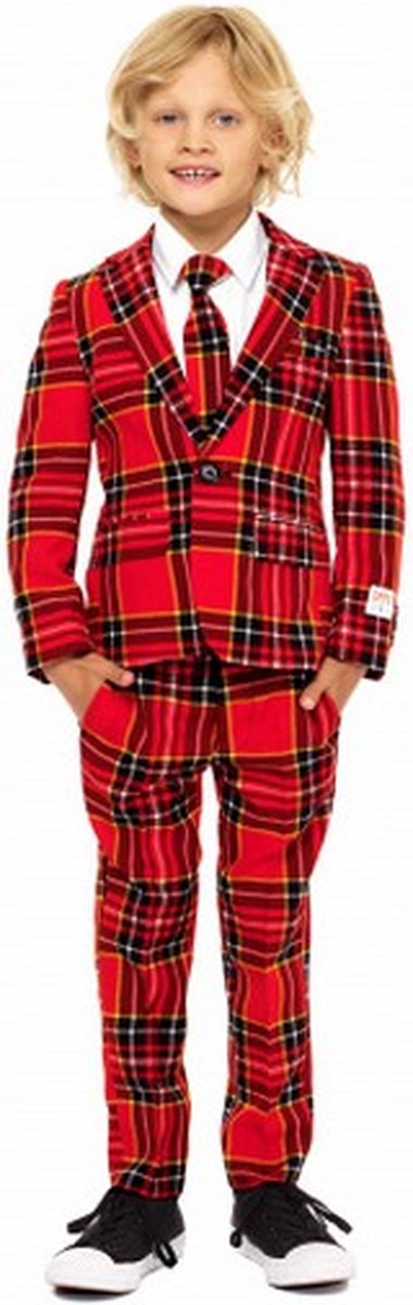 verkleedpak The Lumberjack jongens polyester maat 110-116