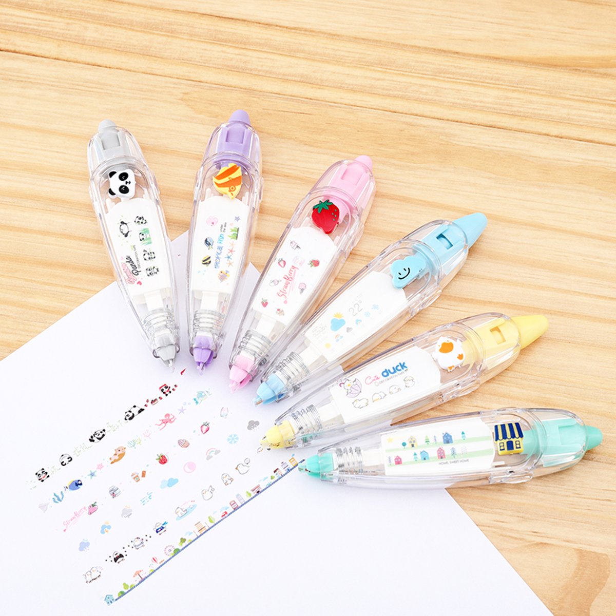 Kawaii Japanse Decoratie pen - Aardbei