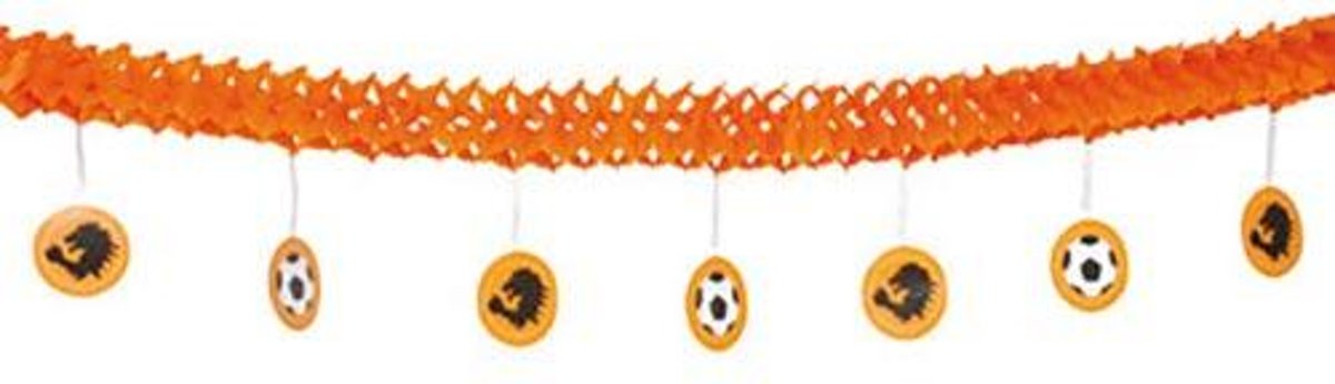 Slinger met onderhanger oranje (4m)