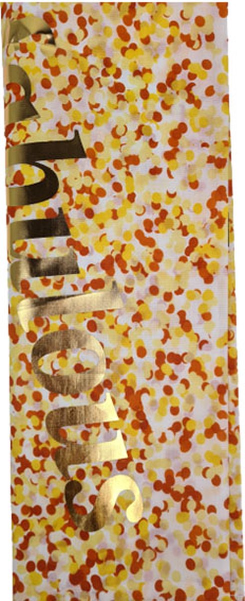 50 Jaar banner / vlag - Verjaardag - Feest - Feestdecoratie - 160 x 40cm - Multicolor