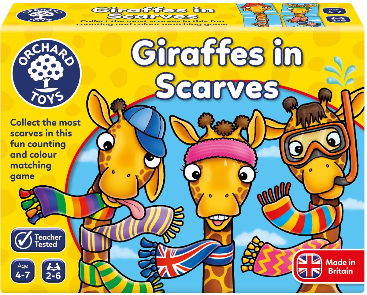 Orchard Toys Giraffes In Scarves