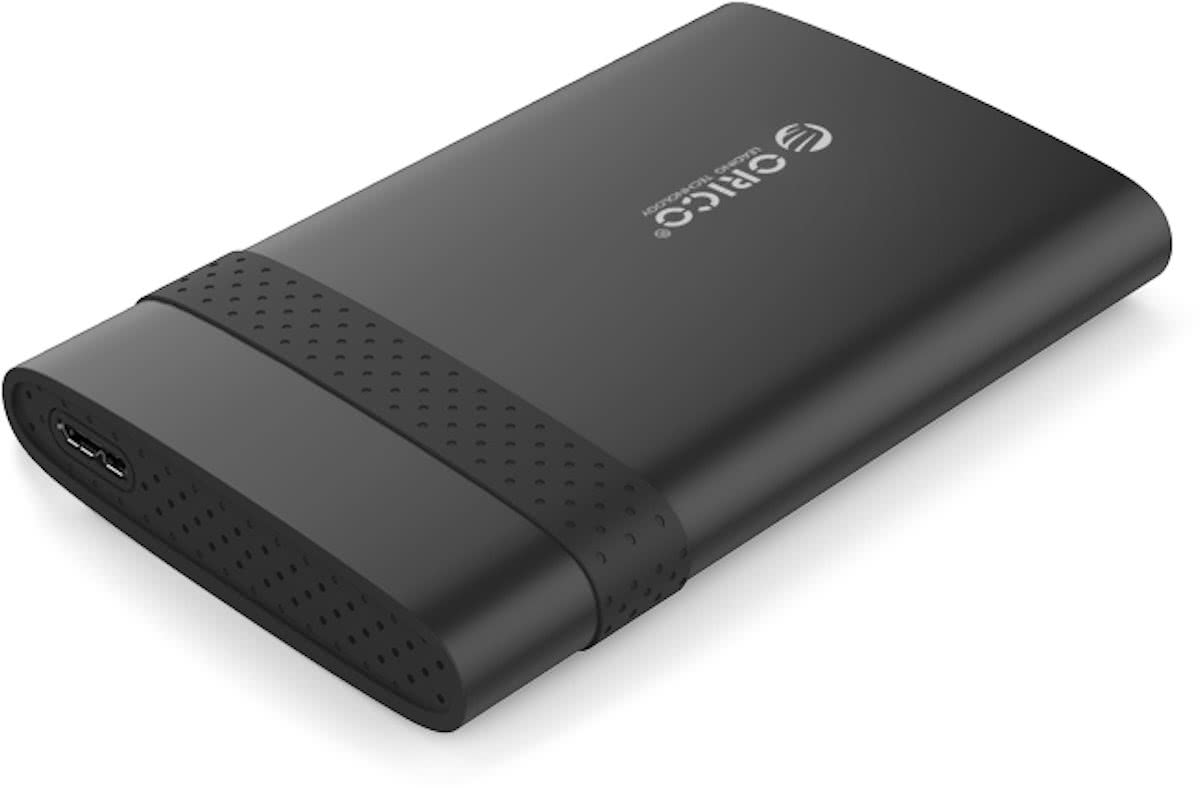 Orico - USB 3.0 SATA Externe Harde Schijf Behuizing 2,5 inch HDD/SSD - Draagbaar - Zwart