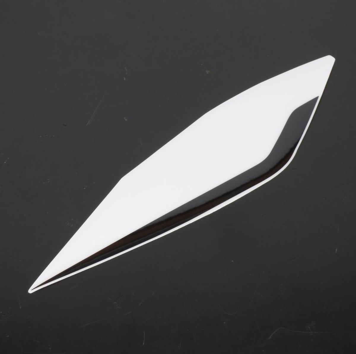 Autocollant stickers origine pour Moto Gilera 50 RCR Après 2015 2H000918 / blanc et noir Neuf