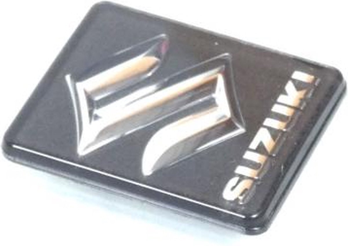 embleem zelfklevende sticker s voor motor suzuki 1000 katana 68281-47ha0 grijs
