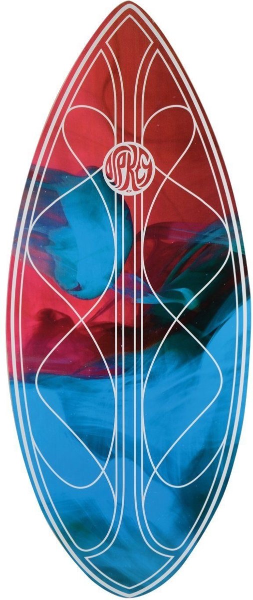 Osprey Pin Stripe Skimboard Blauw/rood 104 X 44 Cm