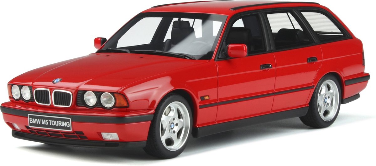 Otto-Mobile BMW M5  E34 Touring Mugello Rood 1:18