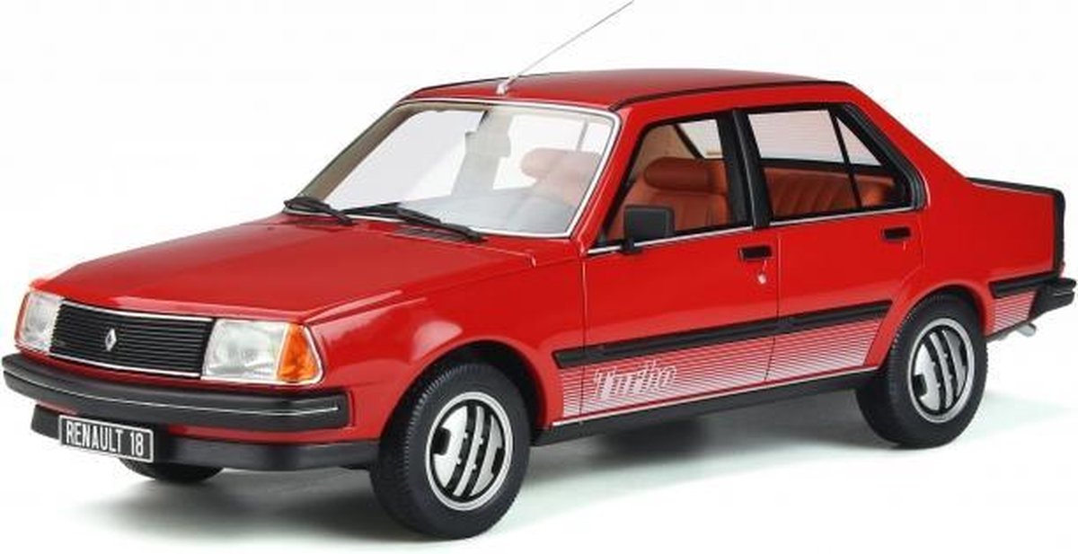 Otto Mobile Renault 18 Turbo 1978 Rood 1:18