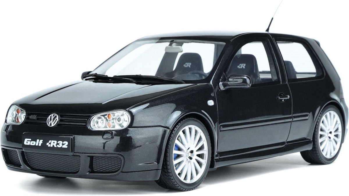 Otto Mobile Volkswagen Golf 4 R32 2003 Zwart 1:18