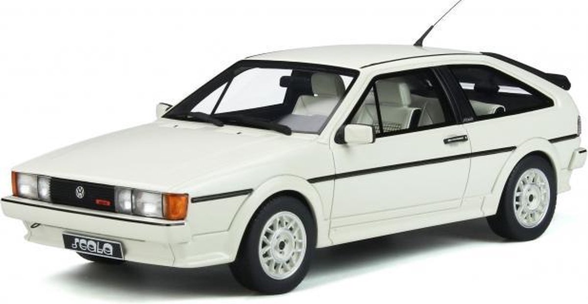 Otto Mobile Volkswagen Scirocco Mk.2 Scala Alpine Wit 1:18