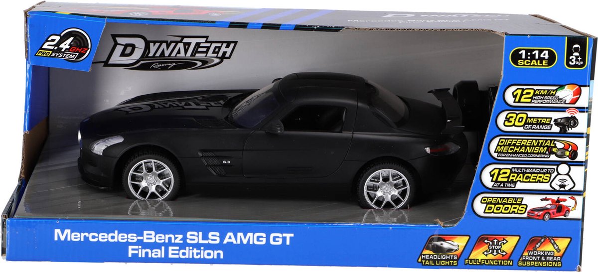 Overige Merken Rc Mercedes-Benz Sls Amg Gt Final Edition 1:14 Zwart