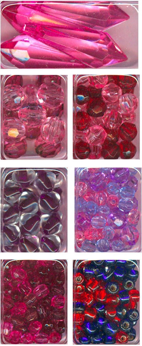 Vaessen Creative - Bead kit plastic 7-vaks