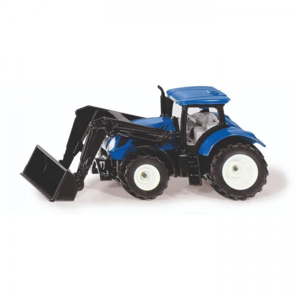 1396 Siku Tractor New Holland Met Frontlader