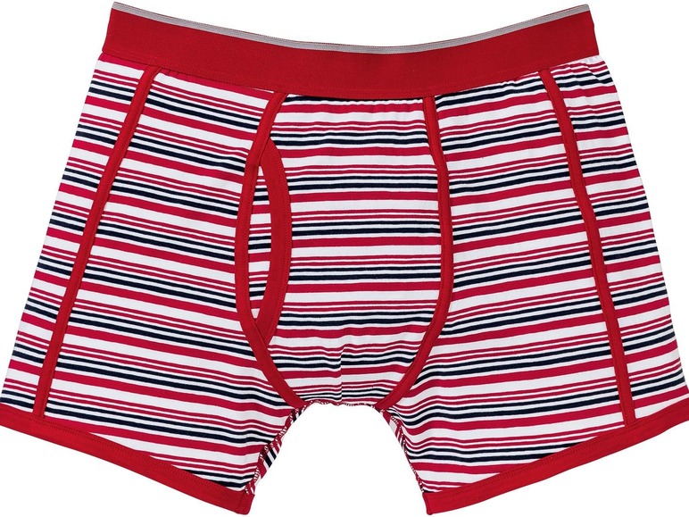 2 heren boxers 3XL, Grijs/rood