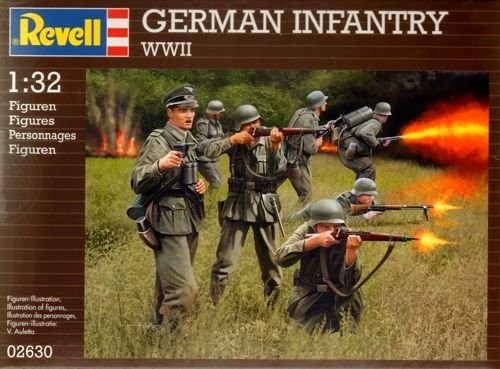 2630 Revell Deutsche Infanterie WWII