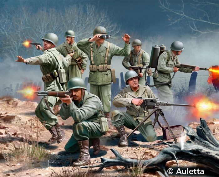 2632 Revell US Infanterie WWII