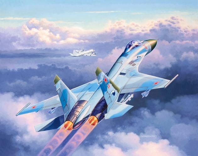 3948 Revell SU-27 Flanker