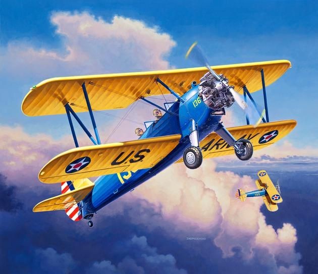 3957 Revell Stearman PT-17 Kaydet