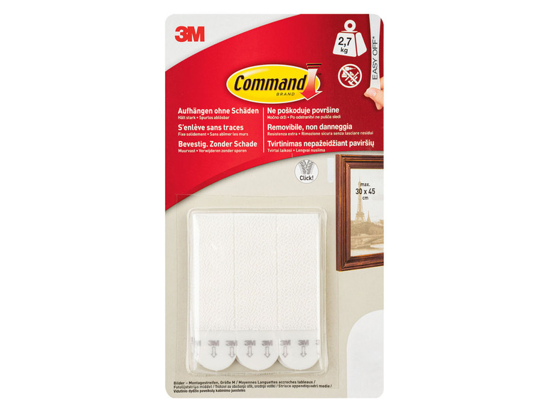 3M Bevestigingsassortiment (Command™ schilderij-strips)