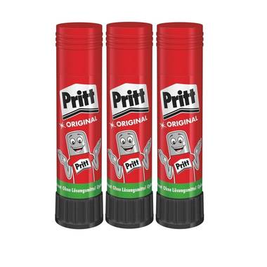 3x Pritt lijmstift - 22 gr - lijm