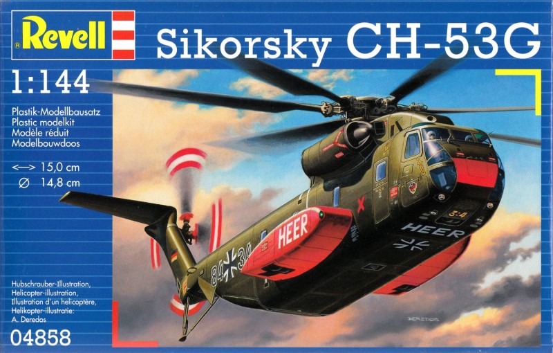 4858 Revell Sikorsky CH-53G