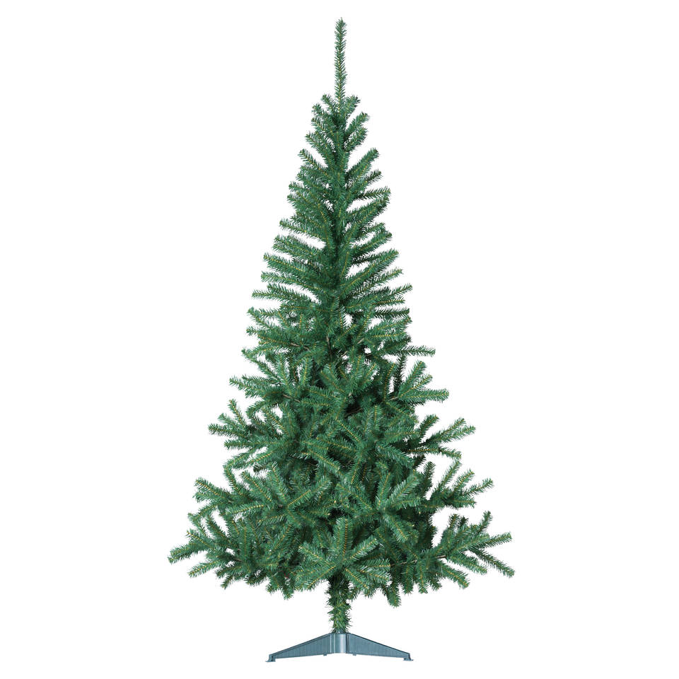 4Goodz Basic kunststof kunstkerstboom Groene Spar 150 cm