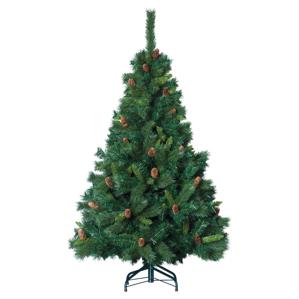 4Goodz kunstkerstboom Royal Majestic Spar 150 cm met Dennenappels