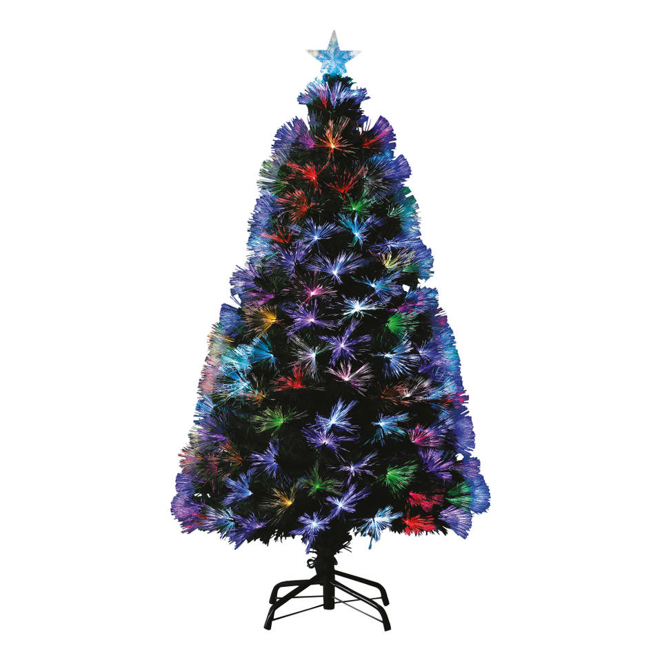 4Goodz kunstkerstboom met verlichte en versiering 120 CM - indoor