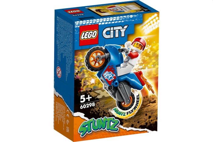 60298 Lego City Stunt Raket Stuntmotor