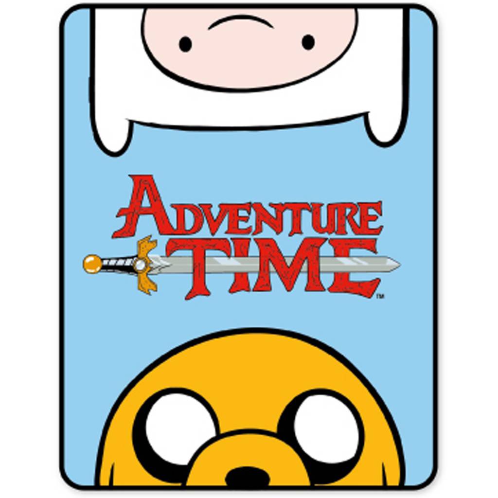 Adventure Time Fleeceplaid 120 x 150 cm - 100% Polyester