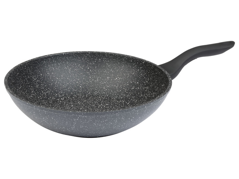 Aluminium wok- of koekenpan Ø28 cm (Wok)