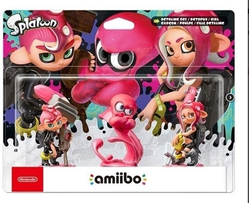 Amiibo Splatoon Octoling 3-Pack