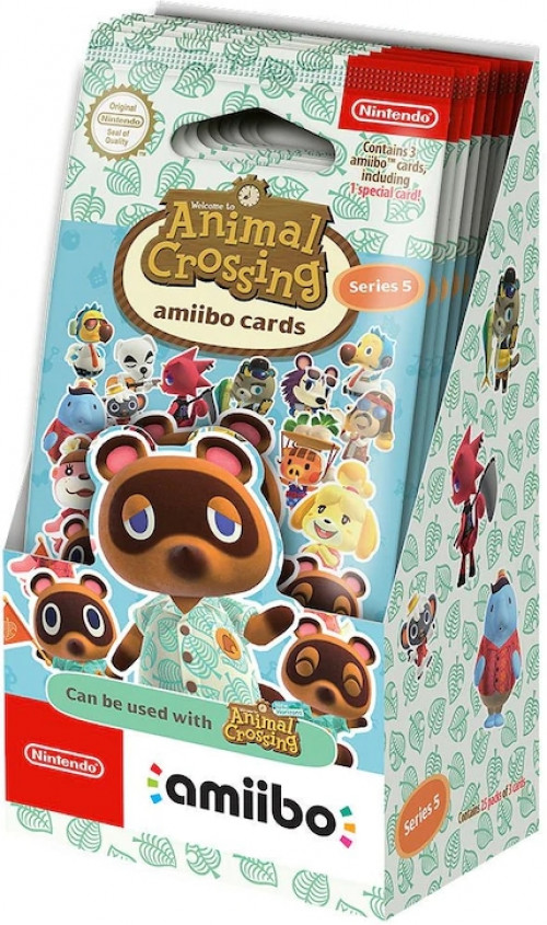 Animal Crossing Amiibo Cards Serie 5 Sealed Box (25 Pakjes)