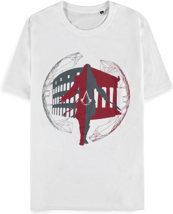 Assassin\s Creed - White Men\s Short Sleeved T-shirt