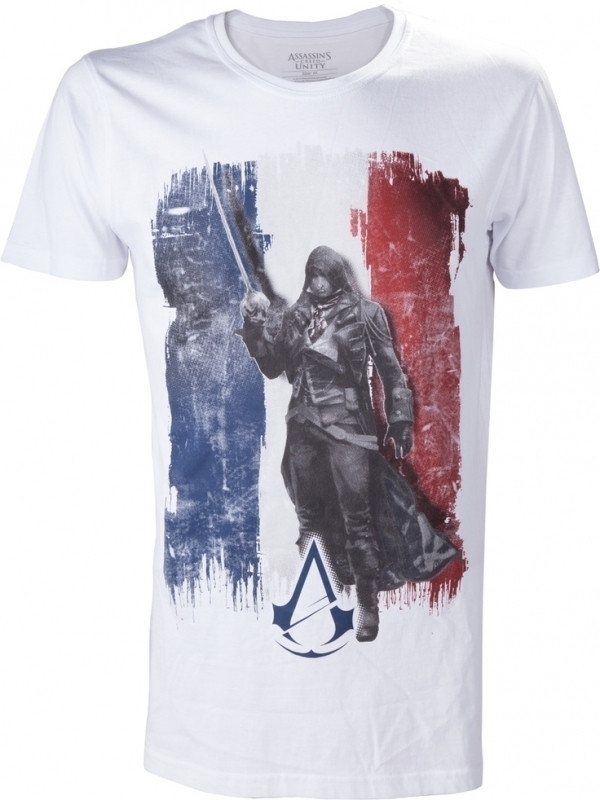 Assassin\s Creed Unity T-Shirt French Flag with Arno