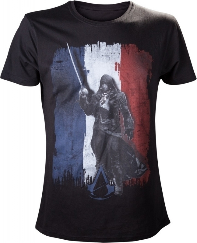 Assassin\s Creed Unity Tricolore T-Shirt Black