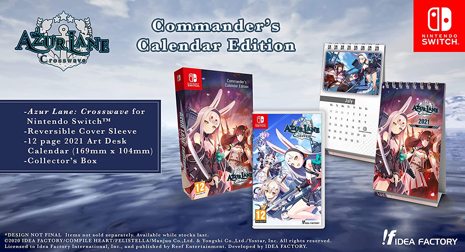 Azur Lane: Crosswave (Commander\s Calendar Edition)