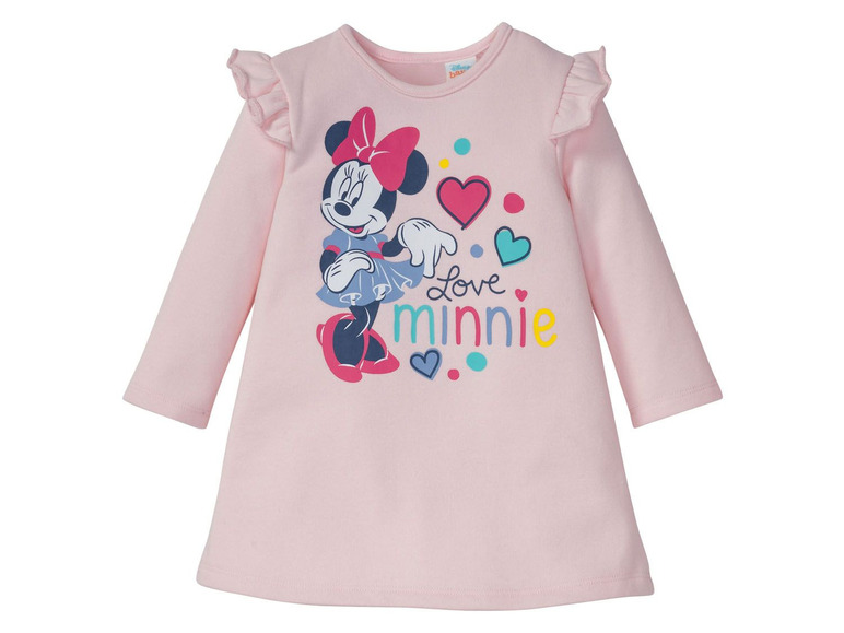 Babymeisjes sweaterjurk (74/80, Minnie Mouse)