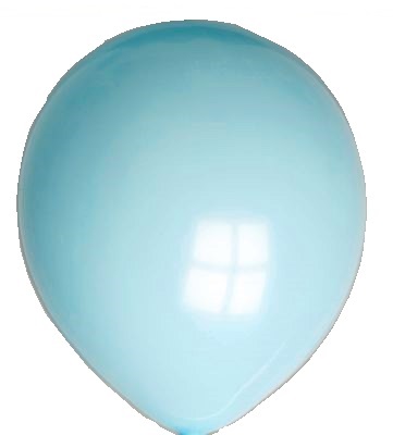 Ballon baby blauw (25 stuks)