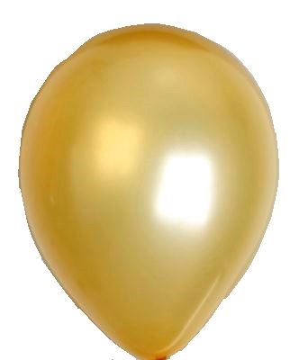 Ballon goud (25 stuks)