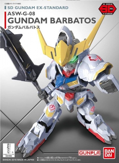 Bandai Gundam bouwpakket Barbatos ASW G 08 grijs/zwart