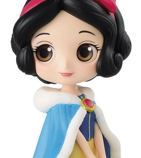 Banpresto Disney mini figuur Sneeuwwitje 7 cm blauw/geel