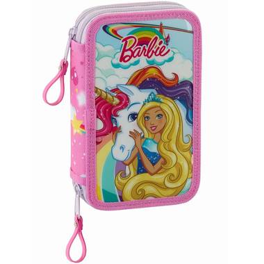 Barbie dreamtopia - gevuld etui - 28 stuks - multi