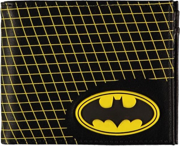 Batman - Yellow Grid Bifold Wallet