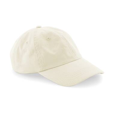 Beechfield low profile 6 panel dad cap beige