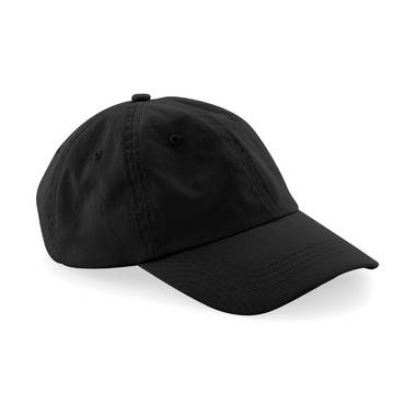 Beechfield low profile 6 panel dad cap zwart