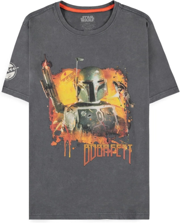 Boba Fett - Acid Wash - Men\s Short Sleeved T-shirt