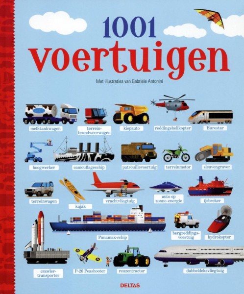 Boek 1001 Voertuigen