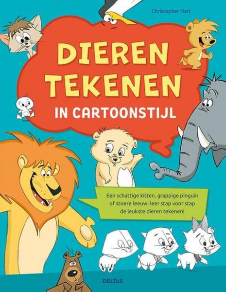 Boek Dieren Tekenen In Cartoonstijl