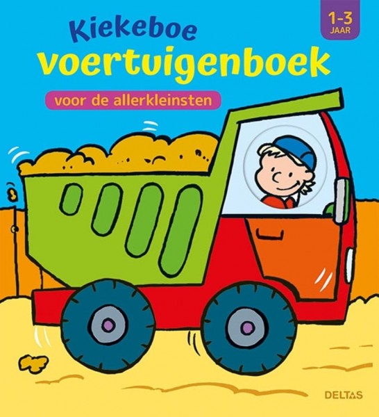 Boek Kiekeboe Voertuigenboek voor de Allerkleinsten 1-3 Jaar